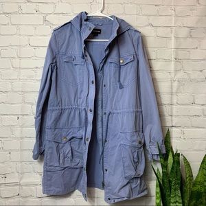 Joe Boxer Purple Utility Jacket Size Small